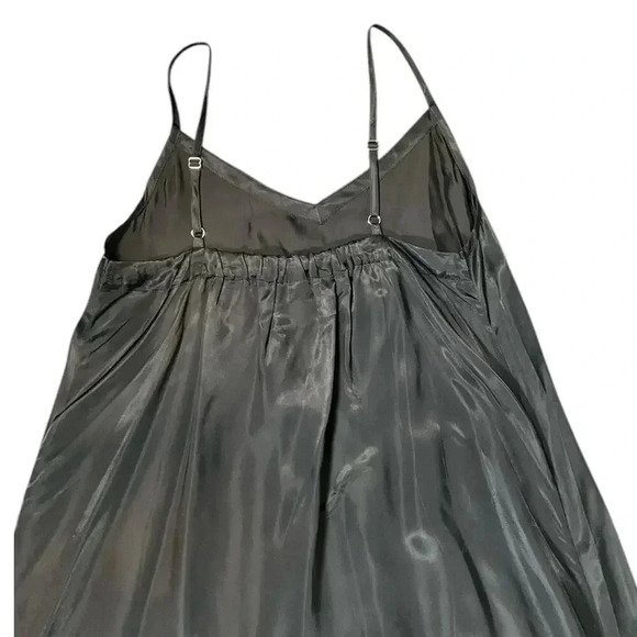 Athleta Calm Cool Slip Dress Black Size Small NWOT Buttery Soft Adjustable Strap - Picture 7 of 11